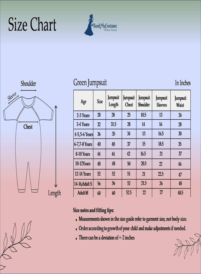 BookMyCostume Apple Fruit Kids Fancy Dress Costume 3-4 years - Image 5